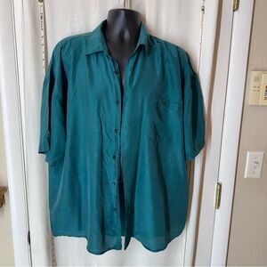 Vintage Men's High Advantage Silk Shirt
